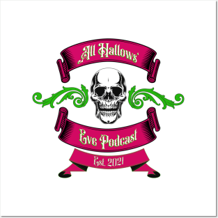 All Hallows' Eve Podcast Alternative Logo Posters and Art